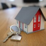 house little model and a keys